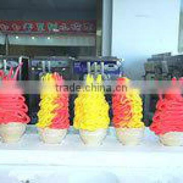 TML Three Color Rainbow soft Ice Cream Machine