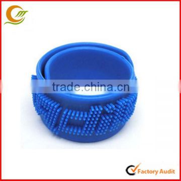 Custom silicone bracelet New silicon bracelet Promotional slap bracelets