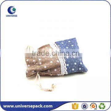 Customized recycled cotton linen bag for promotion