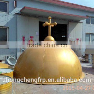 FRP church Dome lantern cross 3m 10feet 0.6m~10m