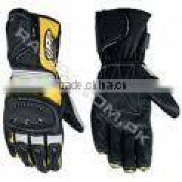 motorbike leather gloves