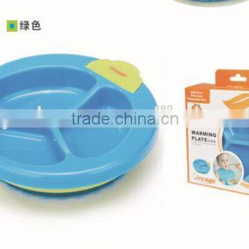 Good Ieka Keeping Warm Baby Feeding Set/baby Plastic Dishes Feeding Plate / Baby Warming Plate photo-4