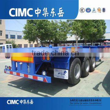 CIMC Hot Selling New and Used Semi - Trailer Type Container Chassis