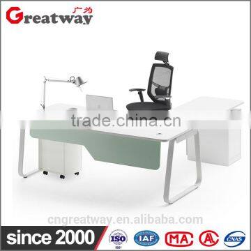 China Manufacturer Hot Sale modern executive table office furniture set(QE-29L-1)