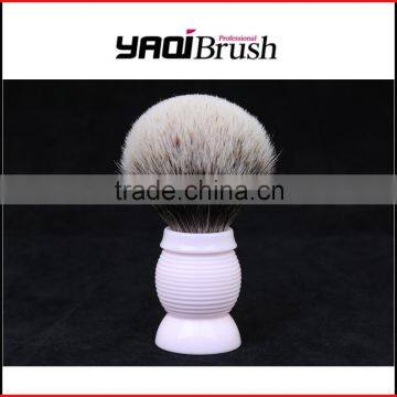 Men's Shaving brush Pink resin handle