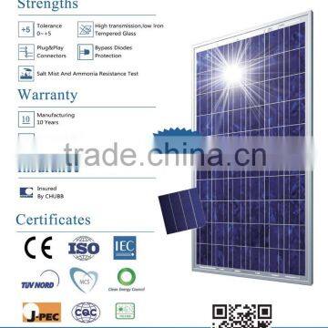 HOT SALE ! 250W Monocrystalline Solar Panel/solar Module photo-3