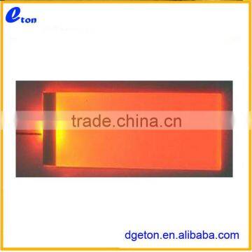 Orange color LED backlight for lcd modules