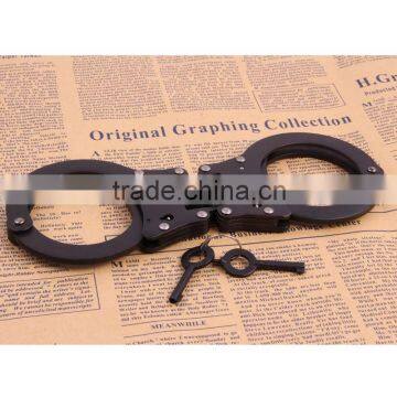 Classic Police gay Toys stainless steel handcuff wholesales, Adult Game Sex Black American metal handcuffs (SM-561513)