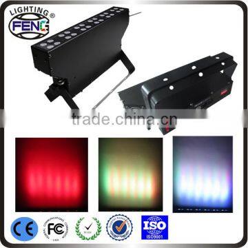 Programmable led wall lights with recharge battery wireless dmx controller 24 x 1w 3w rgbw