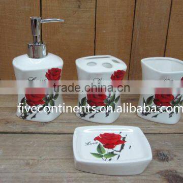 DFC Ceramic Bathroom Set Production Collection for Hotel Bathroom