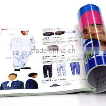 Colorful offset film lamination printing magazine, low price magazine print