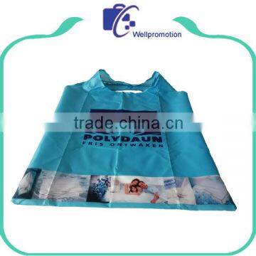 New Arrival 210 D Foldable Polyester Tote Bag / Promotional Tote Bags for Shopping