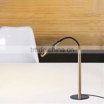 Hotel golden flexible arm for desk lamp,golden flexible arm for desk lamp,flexible arm for desk lamp TL2001A