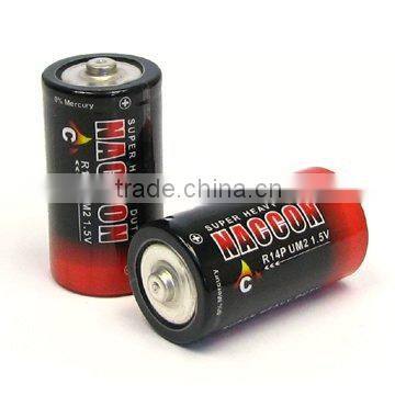 R14P Dry Cell Battery 1.5V