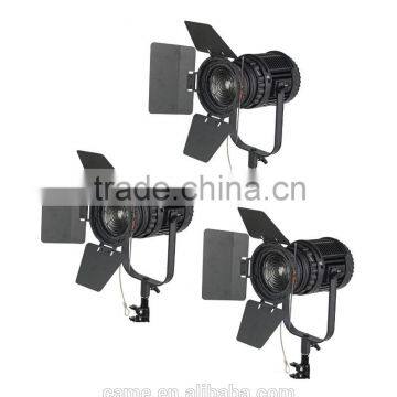 3 Pcs Kit 60W LED Fresnel Focusable Video Light Daylight 5600K