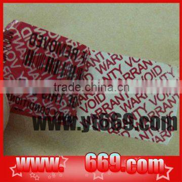 void warranty sticker