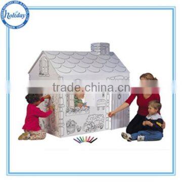 Eco-friendly and safe material paper cardboard playhouse&cardboard furniture&paper toy                        
                                                Quality Choice