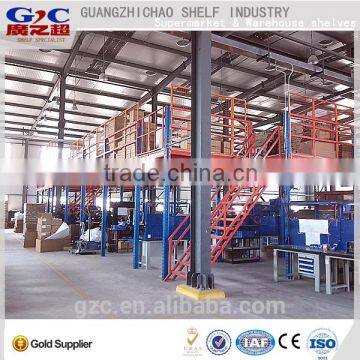 steel mezzanine racking floor system