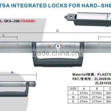 TSA INTEGRATED LOCKS FOR HARD-SHELL CASE KA210