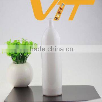 Alibaba China hot selling white wine glass bottle houseware glass bottle beverage glass bottle