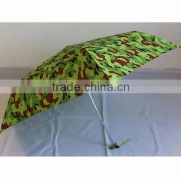 Camouflage folding umbrella for navy