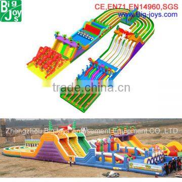 giant inflatable obstacle course,new inflatable game,large inflatable racing challenge
