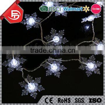 TZFEITIAN IP44 transformer falling snowflake decoration string light