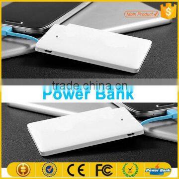 Consumer Electronics 2016 Ultra-thin OEM Logo Printing Credit Card Power Bank 5000maH photo-3