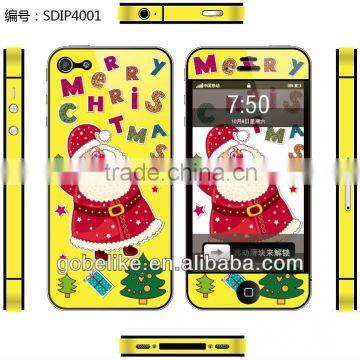 Christmas hot sales Dreamy colorful 3D screen protector for iPhone5c