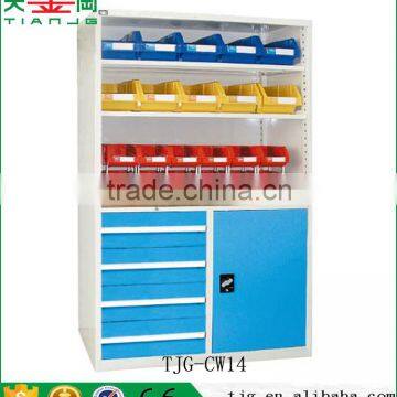 Taiwan Workshop Garage Used Metal Cabinet With Doors and Shelves TJG-CW14