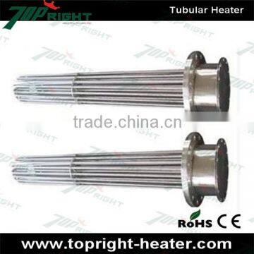 Topright Made Stainless Customized Application Oil or Water Explosion Proof Flange Tubular Heater photo-4
