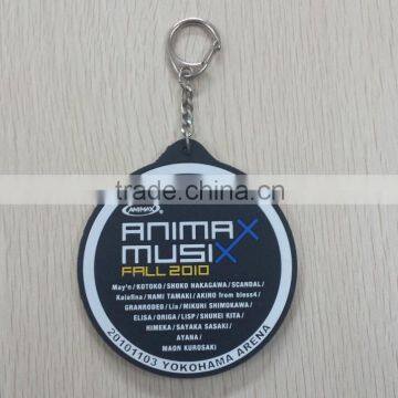 Kawaii Custom Sexy Girl Made 2D 3D Rubber Keychains photo-5