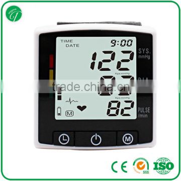 Manufacturer of CE FDA Automatic digital Electronic Blood Pressure Monitor with Backlight, talking, PC link, WHO, Memory 168