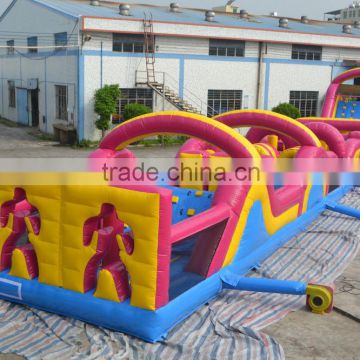 2016 New Inflatable Game Inflatable Obstacle Course Rental Blow Up Air Course For Sale