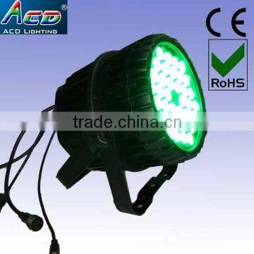 quality warranty waterproof led par can lights 36*10W 4in1 RGBW IP65 led par 64