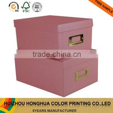 Handmade Paper Box Cardboard Storage Box Gift Box Paper CD & DVD Storage Box