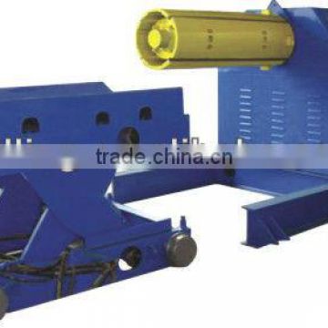 8 tons automatic hydraulic decoiler / uncoiler machine with coil car