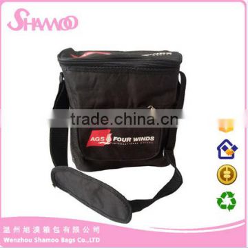 custom polyester cans thermal frozen food lunch insulated cooler bag