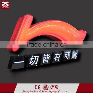 3D Frontlit Signage Acrylic Logo Led Thermoformed Letter Signs Board photo-2
