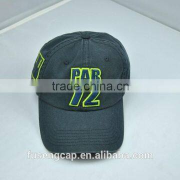 Wholesale Black Embroiderd Golf Cap photo-4