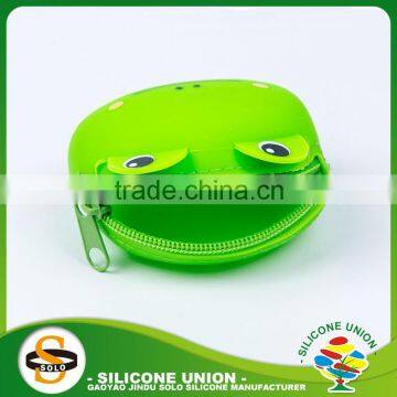 Colored Silicone Coin Purse Custom Logo Silicone Purse Manufacturer photo-3