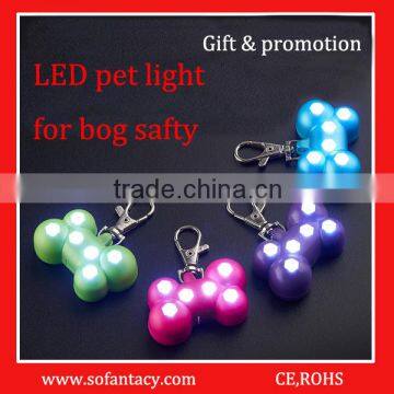 2016 hot popular led pet lights and warn safty lights