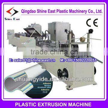 PEX-AL-PEX Pipe Production Line, TIG Butt Welding / mulit layer pipe machine