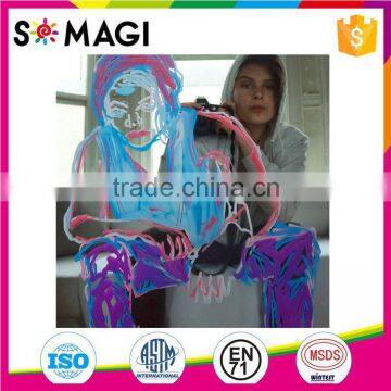 Premium Liquid Bullet and Chisel Nib Chalk Marker Pens With Non-toxic Formula And Fluorescent photo-4