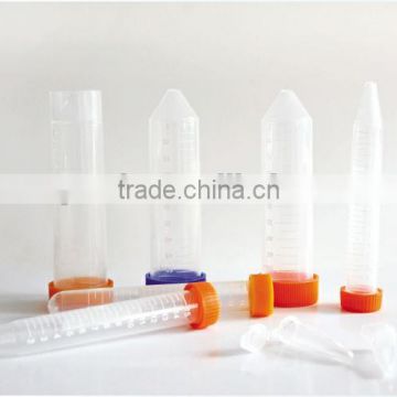 conical bottom centrifuge tubes with 15ml