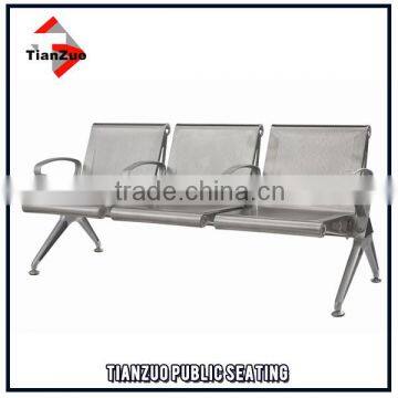 304 stainless steel hospital waiting bench