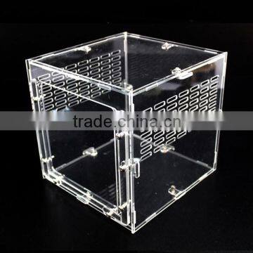 Good sale clear acrylic animal display case