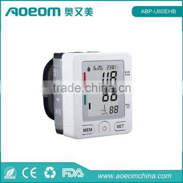 Bluetooth 4.0 wrist digital blood pressure monitor