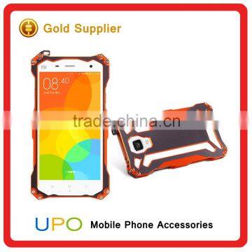 [UPO] Waterproof Shockproof tough Gorilla Glass Aluminum Metal cover case for xiaomi mi 4i