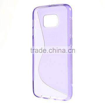 HOT ! ! ! New S Pattern ultra thin case for samsung galaxy s6 edge, tpu skin case for samsung galaxy s6 edge